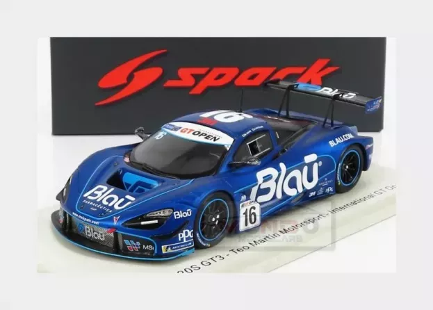Spark Mclaren 720s Gt3 Team Teo Martin Motorsport N 16 International Gt Open 2019 M.hahn A.khodair 1:43 S9201
