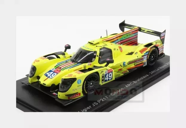 Spark Ligier Js P217 Gibson Gk428 4.2l V8 Team Arc Bratislava N 49 24h Le Mans 2019 M.konopka K.tereshchenko H.enqvist 1:43 S7926