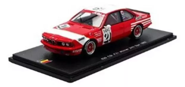 Spark Bmw 635 Csi N 21 Winner 24h Spa 1983 T.tassin A.hahne H.heyer 1:43 SB064