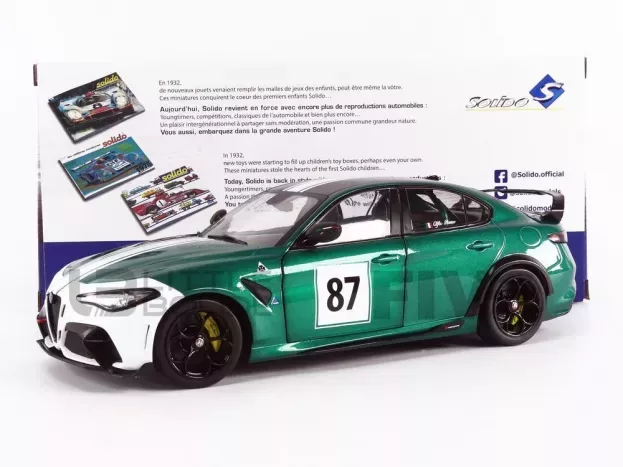 Solido Alfa Romeo Giulia Gtam N 87 Nurburgring 2021 1:18 1806902
