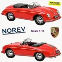 Porsche 356 Speedster 1500 1954-55 Red 1:18 Norev 187461