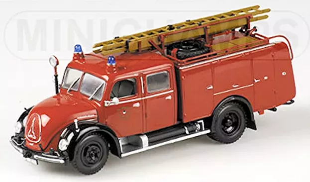 Minichamps Magirus Deutz Merkur Tlf-16 Truck Feuerwehr Scala Ulm 1959 1:43 439141070