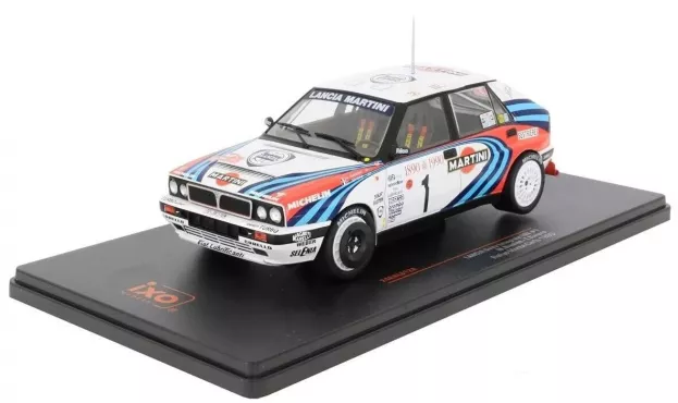 IXO Models Lancia Delta Hf Integrale 16v Martini N 1 3rd Rally Montecarlo 1990 M.biasion T.siviero 1:24 24RAL012A