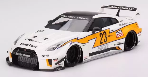Truescale Nissan 35gt-rr Lb-silhouette 1 Version N 23 Works Liberty Walk 2020 1:18 TS0465