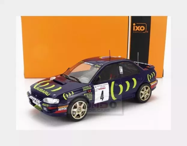 IXO Models Subaru Impreza 555 Repsol N 4 Rally Tour De Corse 1995 C.mcrae D.ringer 1:24 24RAL028B.22