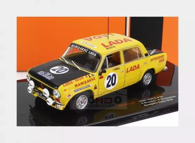 IXO Models Lada 1600r N 20 Ally Acropolis 1978 S.brundza A.girdauskas 1:43 RAC411.22