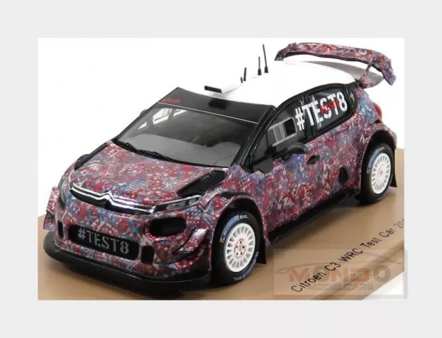 Spark Citroen C3 Wrc N 0 Rally Test 8 Car 2017 1:43 S5158