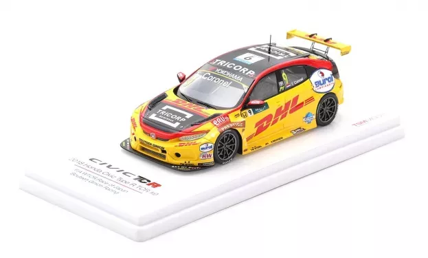 Truescale Honda Civic Type R Tcr Team Boutsen Ginion Racing Dhl N 9 Fia Wtcr Race Of Japan 2018 T.coronel 1:43 TSM430443