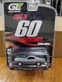 GREENLIGHT CHASE RAW 44742 Gone in 60 Seconds “Eleanor” 1967 Ford Mustang 1:64