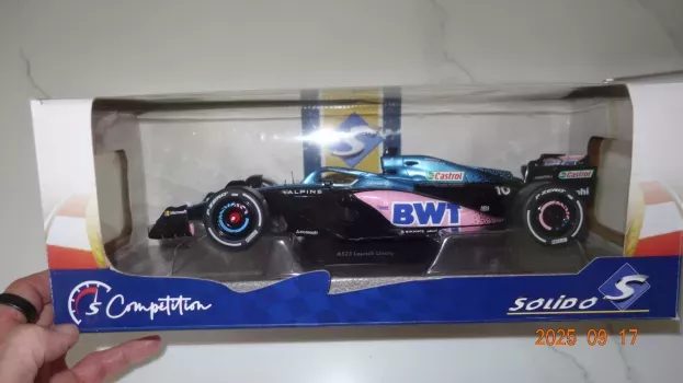 Solido Alpine F1 A523 Team Bwt Alpine Press Launch Livery N 10 Pierre Gasly N 31 Esteban Ocon 2023 1:18 1808805