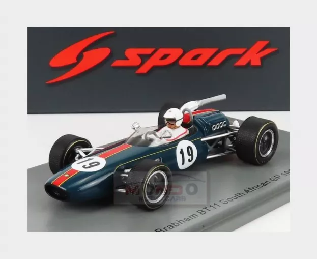 Spark Brabham F1 Bt11 N 19 Afrique Del Sud Gp 1967 D.charlton 1:43 S7087