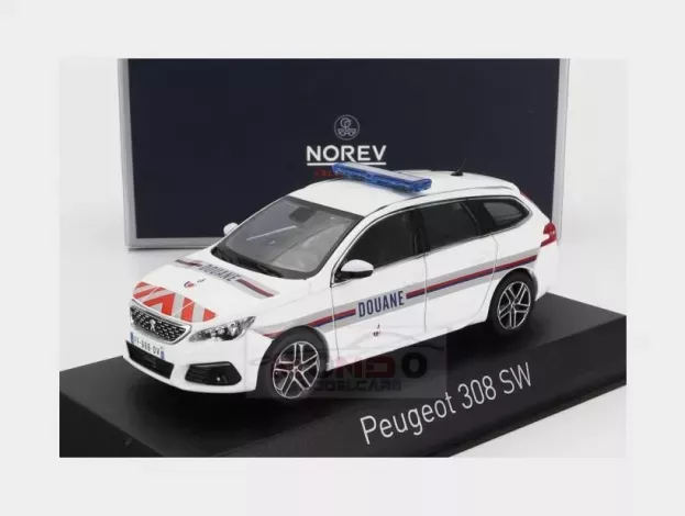 Norev Peugeot 308 Gt Sw Station Wagon Douanes 2020 1:43 473941