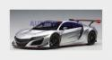 1:18 Autoart Honda Nsx Gt3 2018 Hyper Silver AA81897 Model