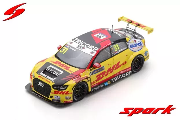 Spark Audi A3 Rs3 Lms Team Dhl Audi Sport N 31 Winner Race 2 Wtcr Slovakia 2020 Tom Coronel 1:43 S8969