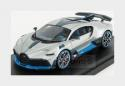 1:43 Looksmart Bugatti Divo 2018 Argent Glossy Silver Carbon LS497F MMC