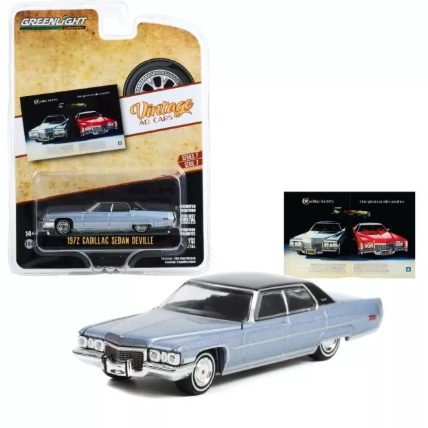Greenlight Cadillac Sedan Deville 1972 1:64 39100D