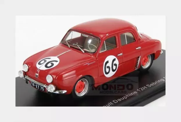 Spark Renault Dauphine Team Renault Company N 66 12h Sebring 1957 P.frere J.lucas 1:43 S5220