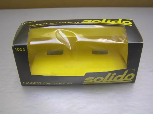 Solido Peugeot 504 V6 Coupe N 2 Rally Afrique 1978 Nicolas Gamet 1:43 1055
