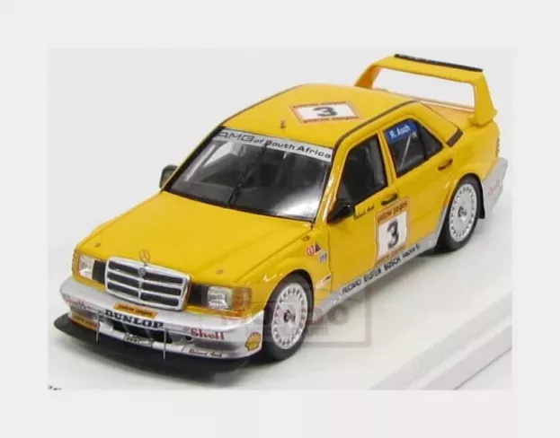 Truescale Mercedes 190e Evo2 Amg Camel N 3 Yellow Pages Invitational Kyalami 1990 R.asch 1:43 TSM124344
