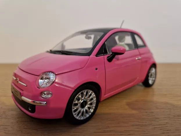 Norev Fiat Nuova 500 So-pink 2009 1:18 187752