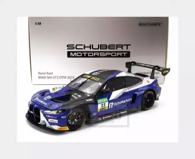 Minichamps Bmw 4-series M4 Gt3 Team Schubert Motorsport N 33 Season Dtm 2023 Rene Rast 1:18 113232033