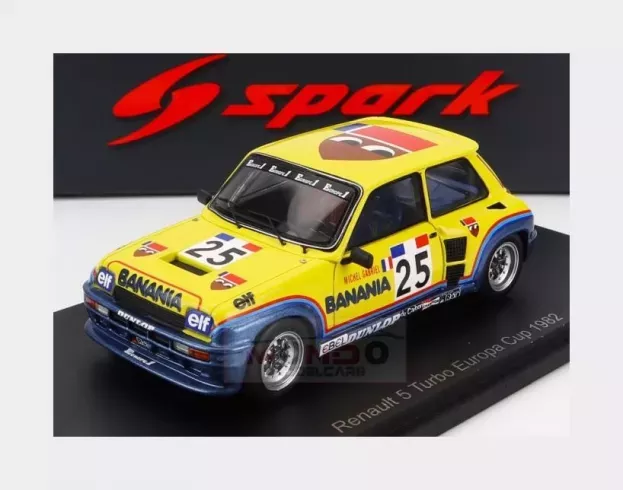 Spark Renault R5 Turbo N 25 Europa Cup 1982 M.gabriel 1:43 S6024