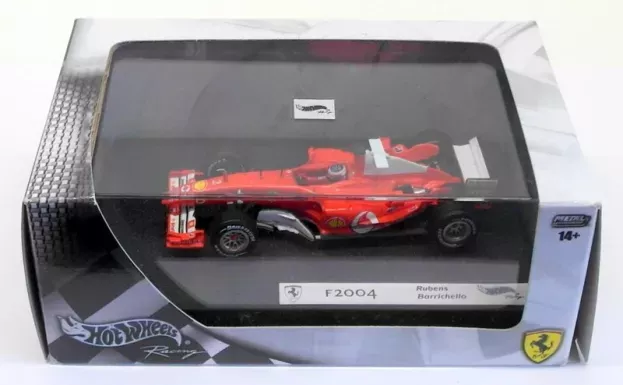 Hot Wheels Ferrari F1 F2004 N 2 Season 2004 R.barrichello 1:43 B6207