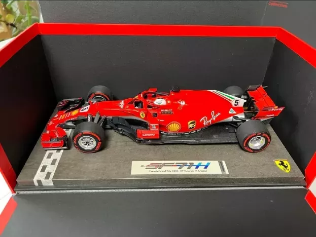 BBR Ferrari F1 Sf71h N 5 Winner Canada Gp 2018 S.vettel 1:18 BBR181805CAN