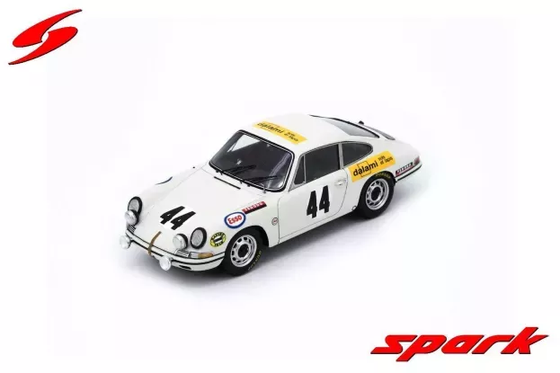 Spark Porsche 911t 1991cc Coupe Team Laurent N 44 24h Le Mans 1969 Claude Laurent Jacques Marche 1:43 S9744
