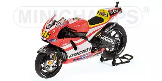 Minichamps Ducati Desmosedici Gp11 Ducati Team N 46 Motogp 2011 Valentino Rossi 1:12 122110046
