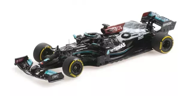 Minichamps Mercedes F1 W12 Mercedes M12 Eq Power+ Team Amg Petronas Motorsport Formula One N 44 Winner Bahrain Gp 2021 Lewis Hamilton 1:43 410210144