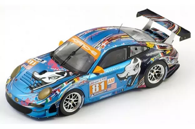 Spark Porsche 911 997 Gt3rsr Flying Lizard Motorsports N 81 24h Le Mans 2011 S.nieman D.law S.pumpelly 1:43 S3423