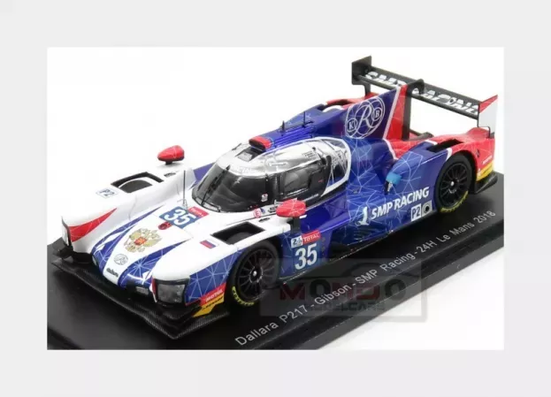 Spark Dallara P217 Gibson Team Smp Racing N 35 14th 24h Le Mans 2018 V.shaitar H.newey N.nato 1:43 S7020