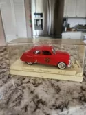 Solido Chevrolet Pompier Fire Dept 1:43 Diecast Model Age d'or in Case 4518 Vtg
