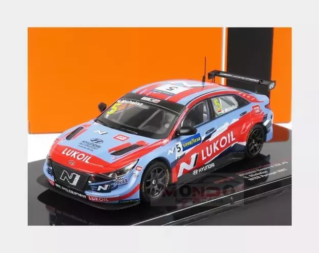 IXO Models Hyundai Elantra N Tcr Team Lukoil N 5 Wtcr Portugal 2021 N.michelisz 1:43 GTM157A