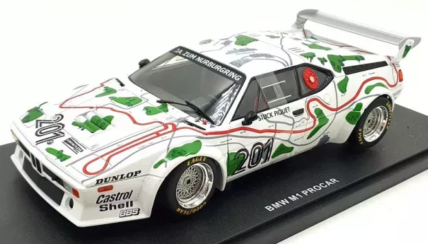 Werk83 Bmw M1 e26 Team Bmw Motorsport N 201 3rd 1000 Km Adac Nurburgring 1980 N.piquet H.j.stuck 1:18 W1803003