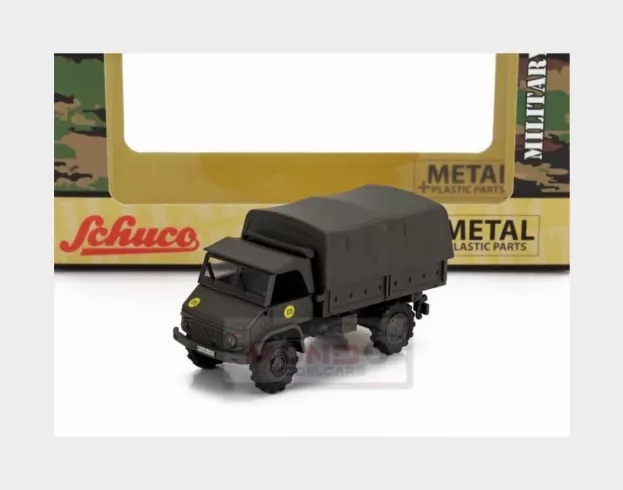 Schuco Mercedes Unimog S404 Truck German Army 1953 1:87 452680500