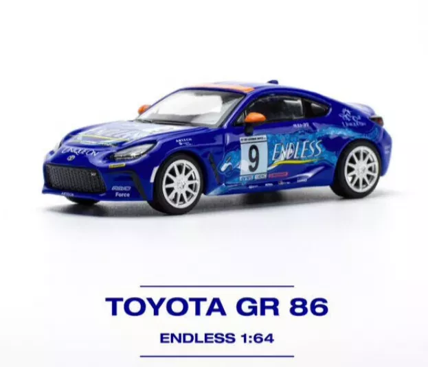 Pop Race Toyota Gr86 N 9 Racing 2022 1:64 PR640025