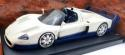 Hot Wheels 1/18 Scale Diecast G7158 - Maserati MC12 - White/Blue