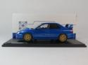 Solid Subaru Impreza WRX STI Sonic Blue 2003 1/18 S1812301