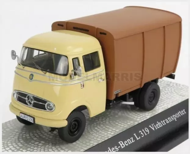 Premium Classixxs Mercedes L319 Truck Trasporto Bestiame 1955 Livestock Transporter 1:43 18201