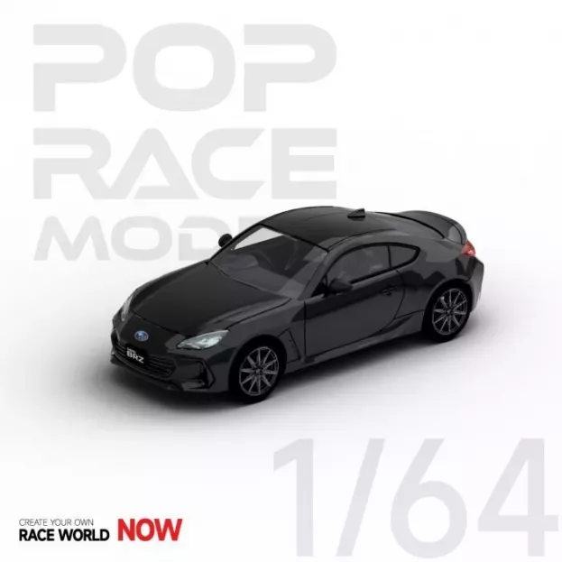 Pop Race Subaru Brz 2022 1:64 PR64-SBRZ-BK01