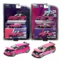 POP RACE ENIGMA HONDA CIVIC PANDEM EG6 PINK REGULAR & CHASE CAR SET PRE008 1/64!
