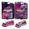 POP RACE ENIGMA HONDA CIVIC PANDEM EG6 PINK REGULAR & CHASE CAR SET PRE008 1/64!