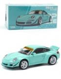 Pop Race Porsche RWB 997 Light Blue 1:64 PR640237