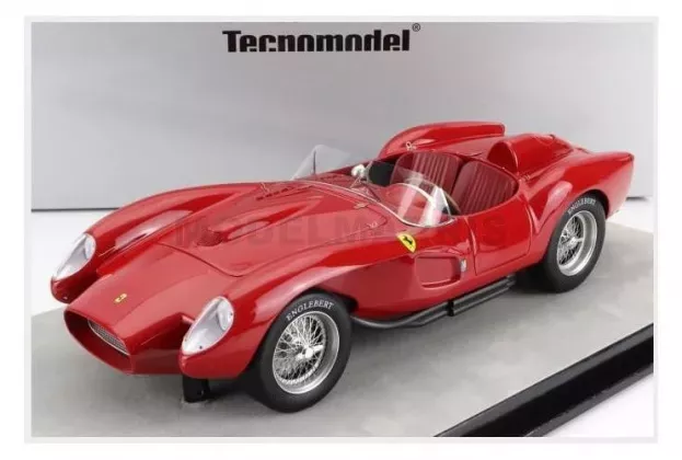 Tecnomodel Ferrari 250tr 3.1l V12 Testarossa Pontoon Fender Spider Press Version 1957 1:18 TM18-254A