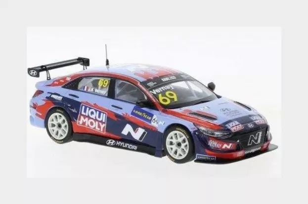 IXO Models Hyundai Elantra N Tcr Team Liqui Moly N 69 Wtcr Germany 2021 J.k.vernay 1:43 GTM156A