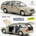 Mercedes-Benz C-Class T-Model 1997-2001 S 202 Rauchsilber 1:18 Norev 183388