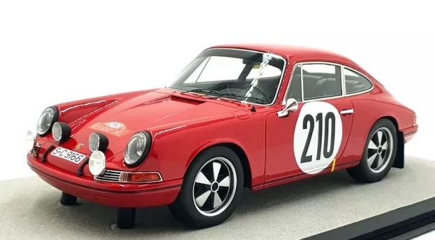 Tecnomodel Porsche 901 911t N 210 Winner Rally Montecarlo 1968 Elford Stone 1:18 TM18-159B