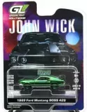 John Wick 1969 Ford Mustang 44780E 1:64 Chase 44780E by Greenlight